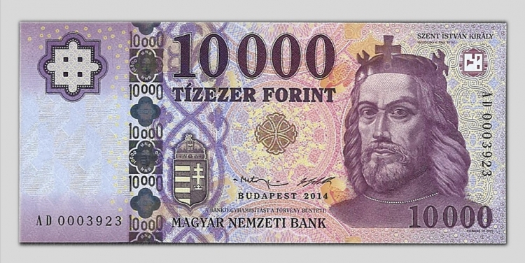2014 10000 forint