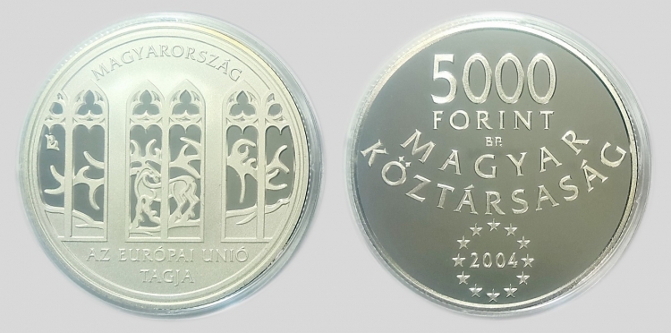 2004 Csatlakozás az Európai Unióhoz 5000 forint