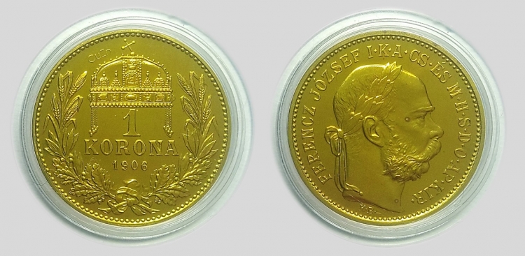1906 Ferenc József 1 korona