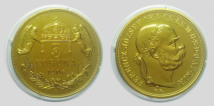 1906 Ferenc József 5 korona