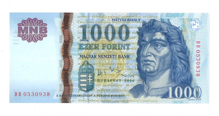 2006 1000 forint