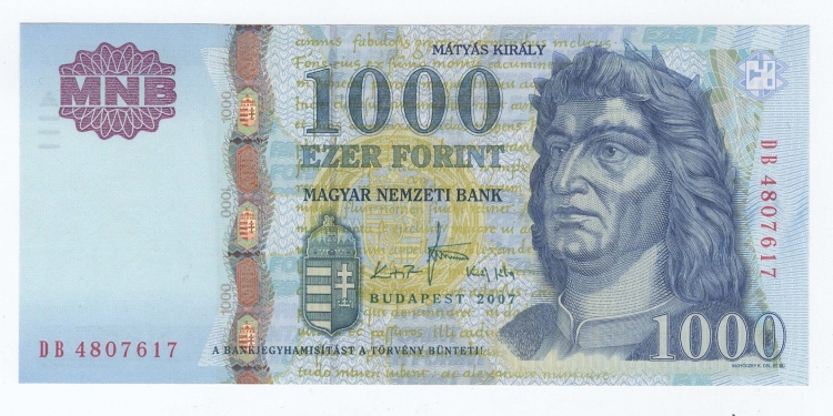 2007 1000 forint