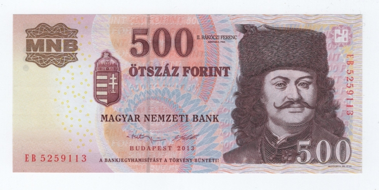 2013 500 forint