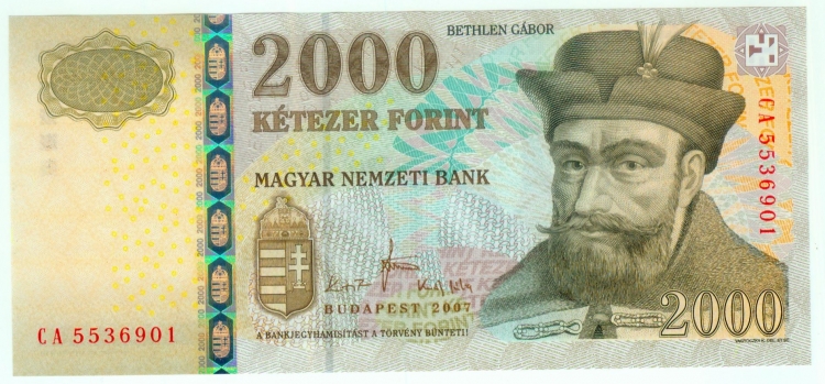2007 2000 forint