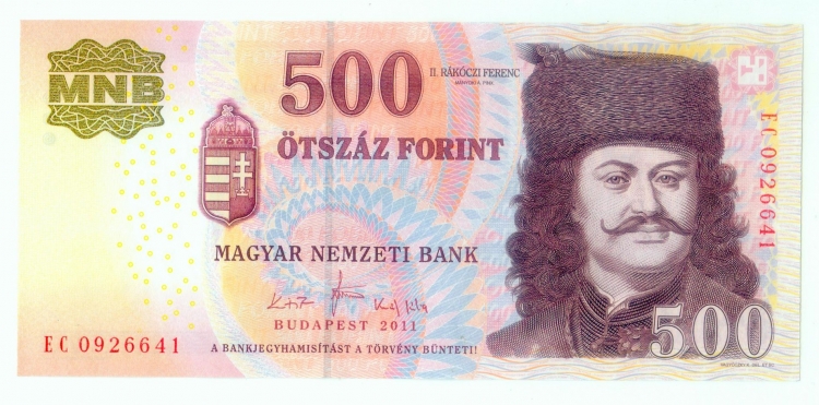2011 500 forint