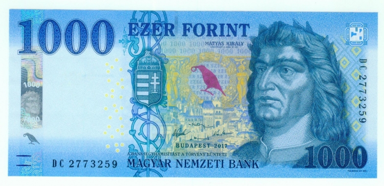 2017 1000 forint