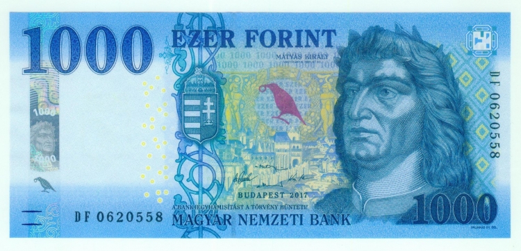 2017 1000 forint