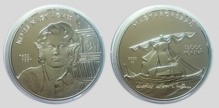 2022 Nemes Nagy Ágnes 15000 forint