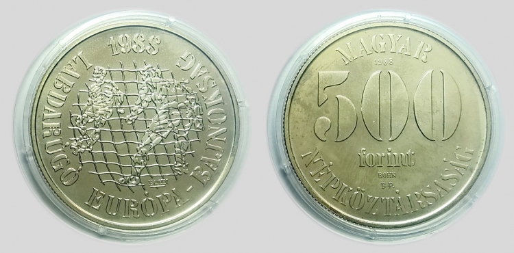 1988 Labdarugó Európa-bajnokság 500 forint