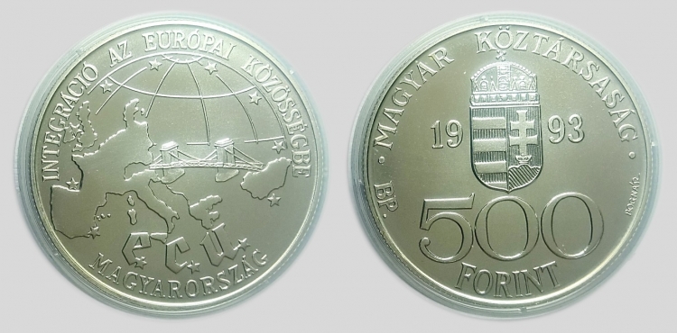 1993 ECU - Lánchíd 500 forint