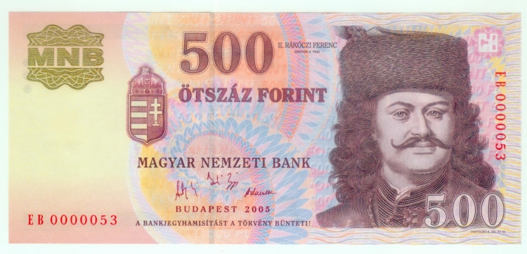 2005 500 forint