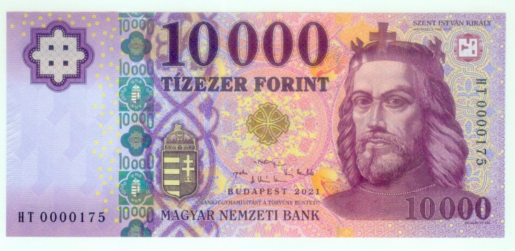 2021 10000 forint