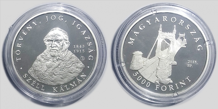 2015 Széll Kálmán 5000 forint