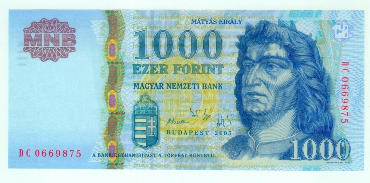 2005 1000 forint