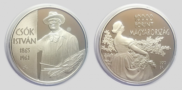 2015 Csók István 10000 forint