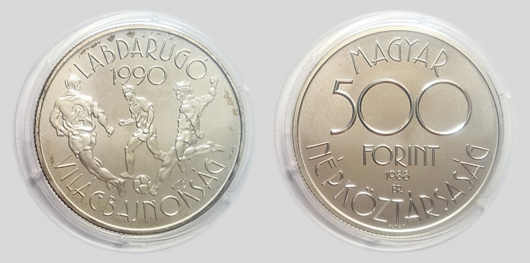 1988 Labdarugó Világbajnokság 500 forint