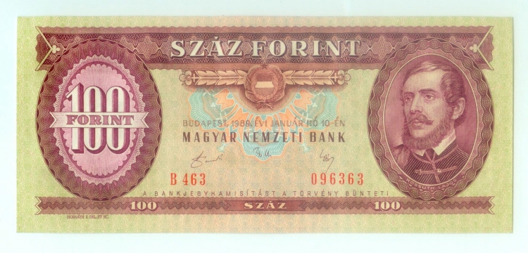 1989 100 forint