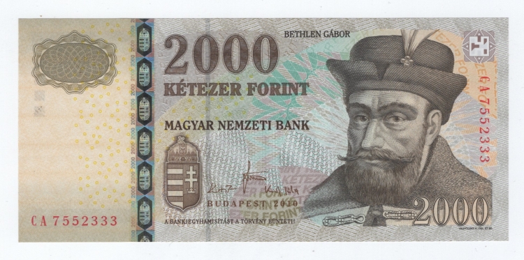 2010 2000 forint
