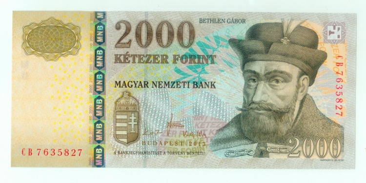 2013 2000 forint