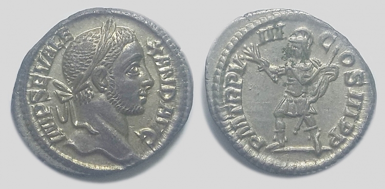 Severus Alexander ezüst denar