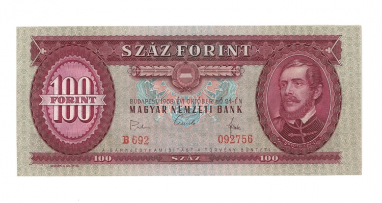 1968 100 forint