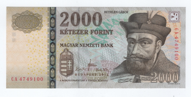 2013 2000 forint