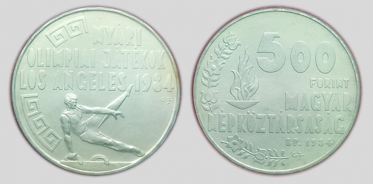 1984 Nyári olimpia - Los Angeles 500 forint