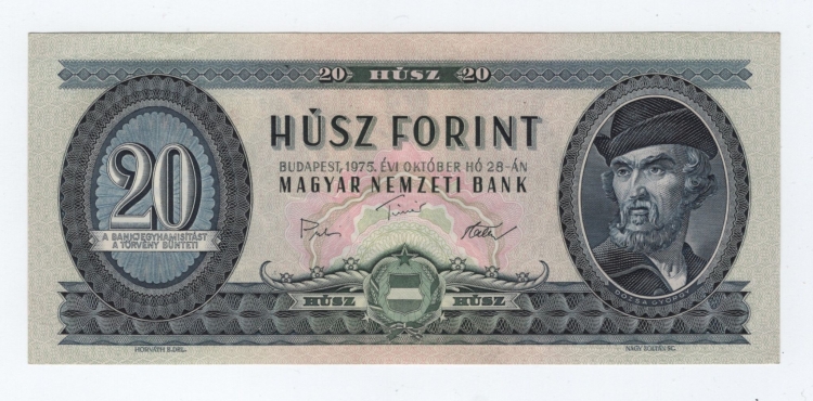 1975 20 forint