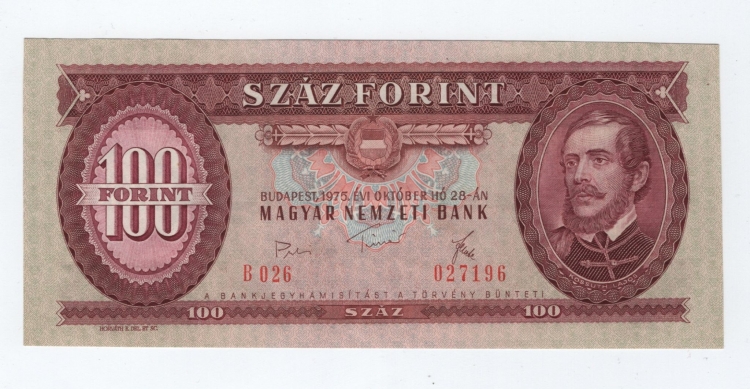 1975 100 forint