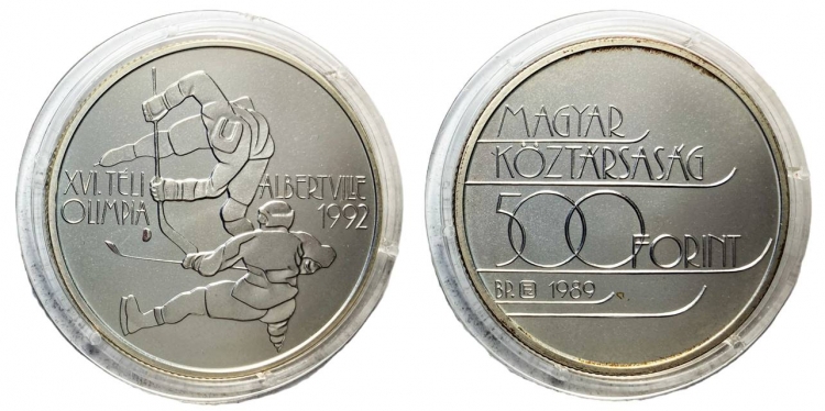 1989 Téli olimpia - Albertville 500 forint