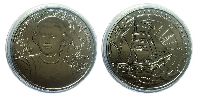 2021 Benyovszky Móric 2000 forint
