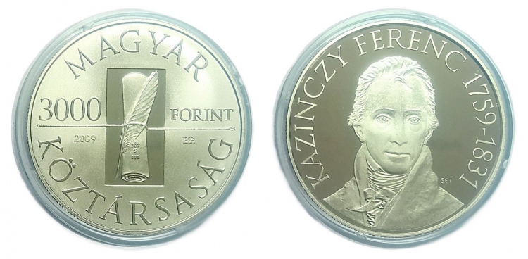 2009 Kazinczy Ferenc 3000 forint