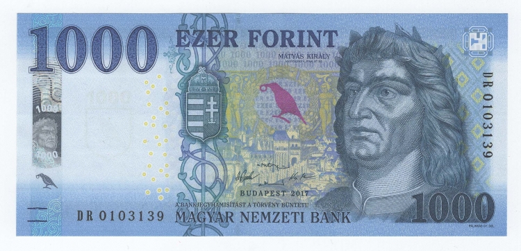 2017 1000 forint