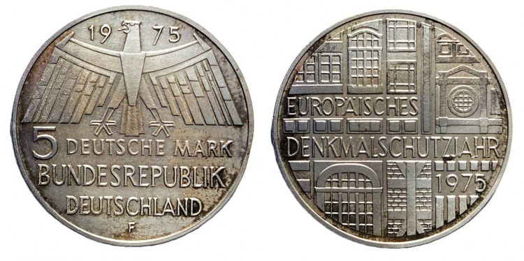 1975 Műemlékvédelem 5 márka
