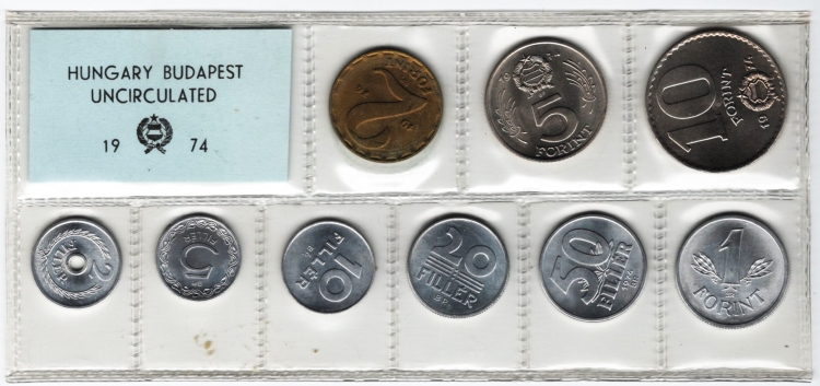 1974 Magyarország forgalmi sor