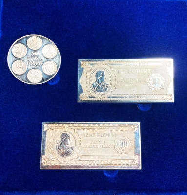 1996 50 éves a forint ezüst emlék szett