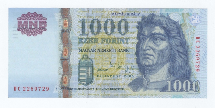 2005 1000 forint