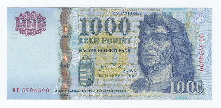 2006 1000 forint