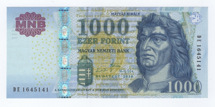 2010 1000 forint