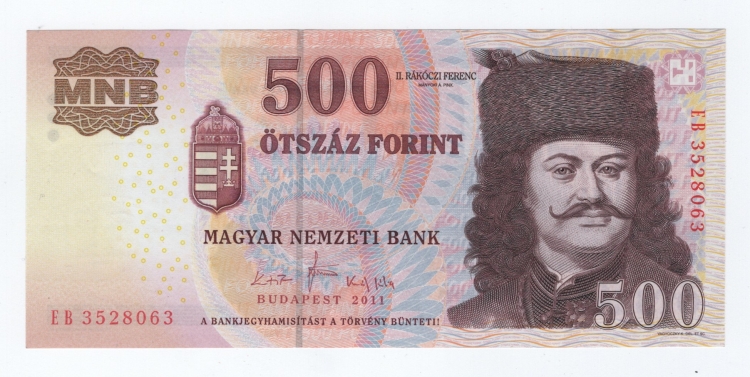 2011 500 forint