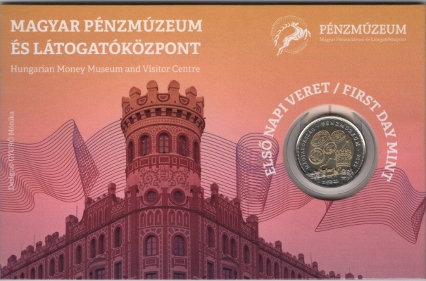 2022 Pénzmúzeum 100 forint első napi veret