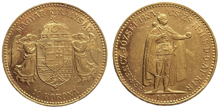 1910 Ferenc József 10 korona