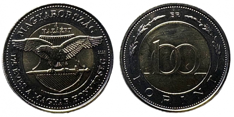 2023 Honvédség 100 forint