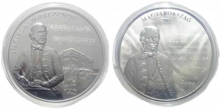 2018 Szózat 20000 forint