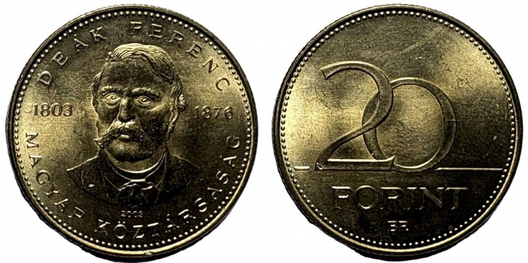2003 Deák Ferenc 20 forint