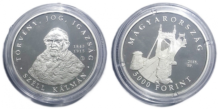 2015 Széll Kálmán 5000 forint