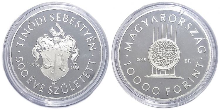 2015 Tinódi Sebestyén 10000 forint