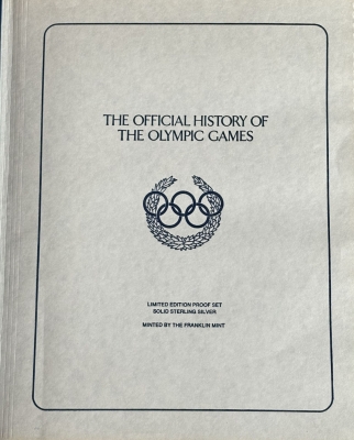 Olimpiai játékok 50 db-os ezüst érem szett