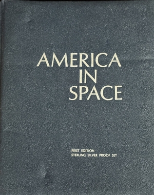 Amerika az űrben 24 db-os ezüst érem szett