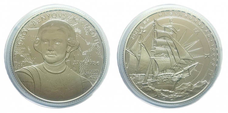 2021 Benyovszky Móric 10000 forint